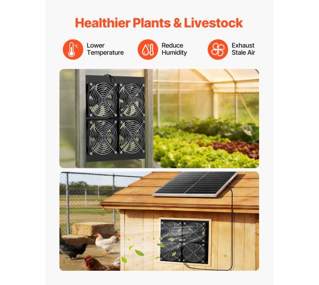 Saulės energija varomas ventiliatorius su saulės baterija3