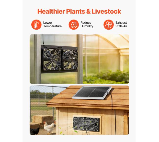 Saulės energija varomas ventiliatorius šiltnamiams3