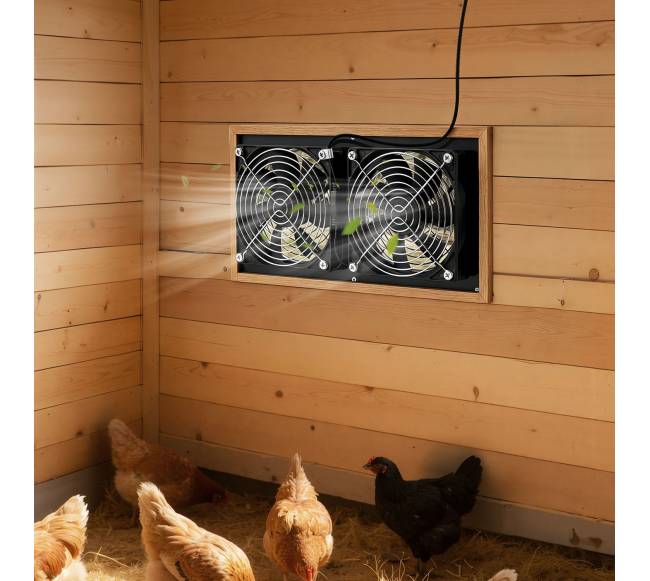 Saulės energija varomas ventiliatorius šiltnamiams7