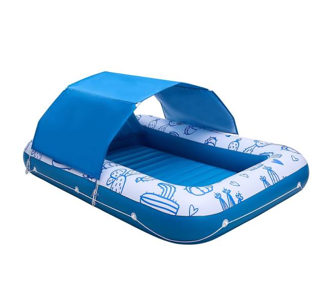 Pripučiama baseino gultas su UPF 50+ stogu8