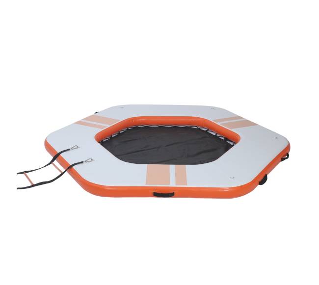 Pripučiama plūduriuojanti platforma 2,6x2,6 m0