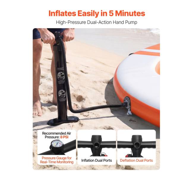 Pripučiama plūduriuojanti platforma 3.05 m4