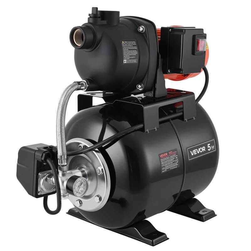 1,1 AG paviršinis vandens siurblys su slėgio baku0