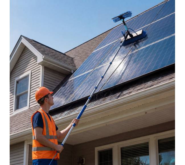 Saulės kolektorių valymo rinkinys 12,03 m7