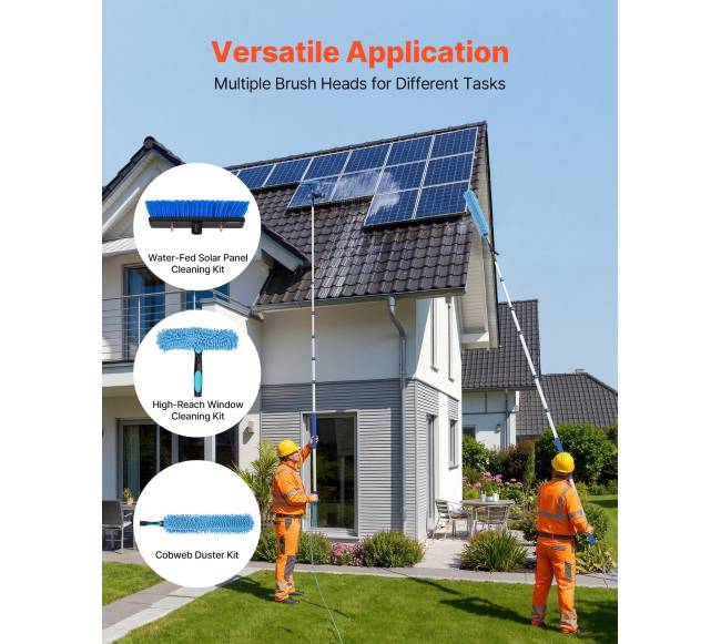 Saulės kolektorių valymo rinkinys 10 m2