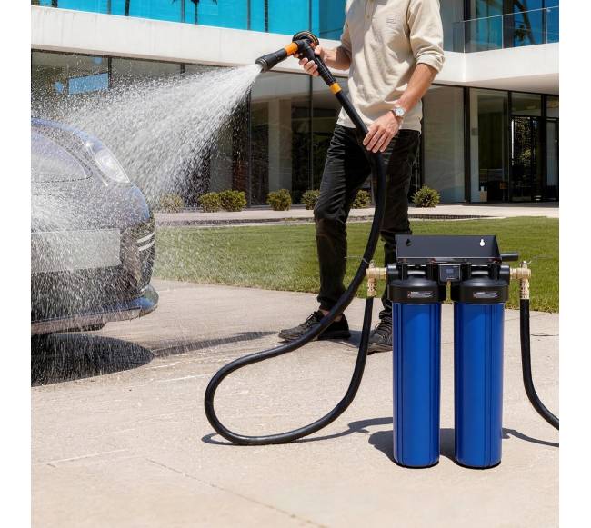 Dejonizuoto vandens sistema automobilių plovimui7