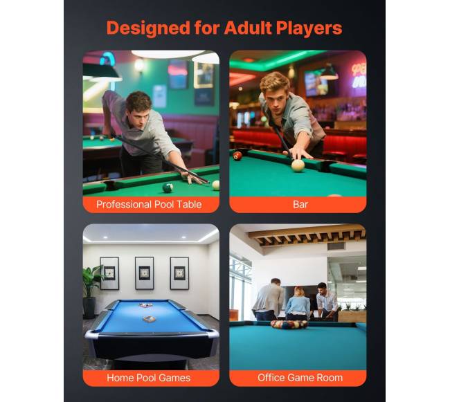 Anglies pluošto biliardo lazdų rinkinys5