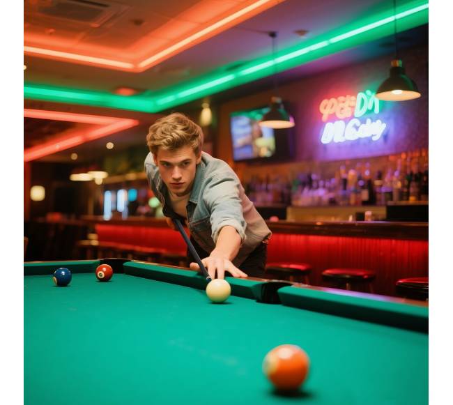 Anglies pluošto biliardo lazdų rinkinys7