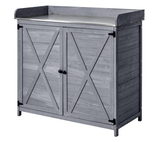 Lauko medinis sodinimo stalas su saugykla0