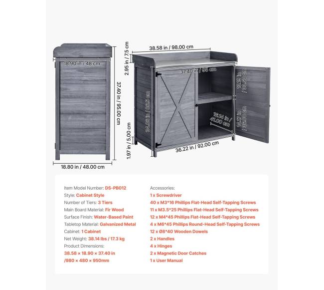 Lauko medinis sodinimo stalas su saugykla6