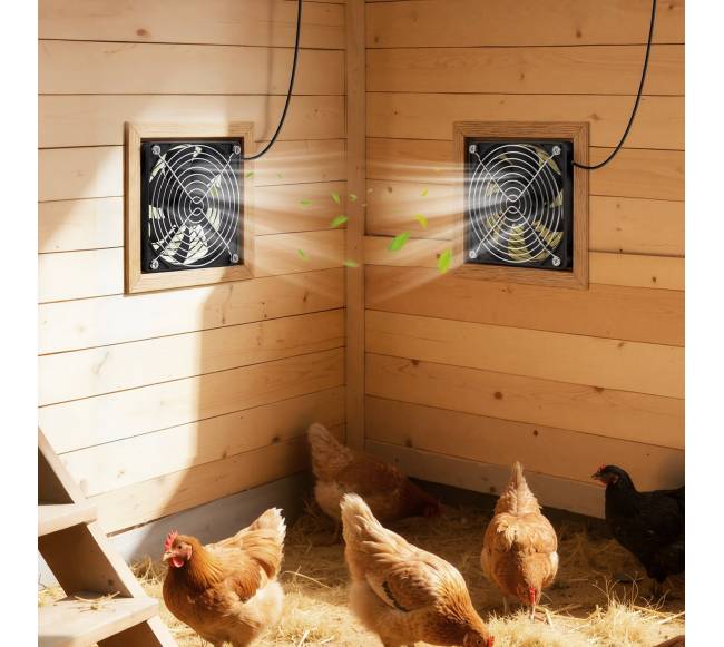 Saulės energija varomas ventiliatorius, 30 W7