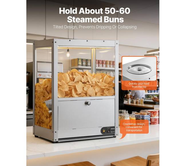 Komerciška nacho šiltintuvas 80L2