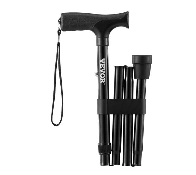 Sulankstomas reguliuojamo aukščio vaikščiojimui skirtas lazdelė0