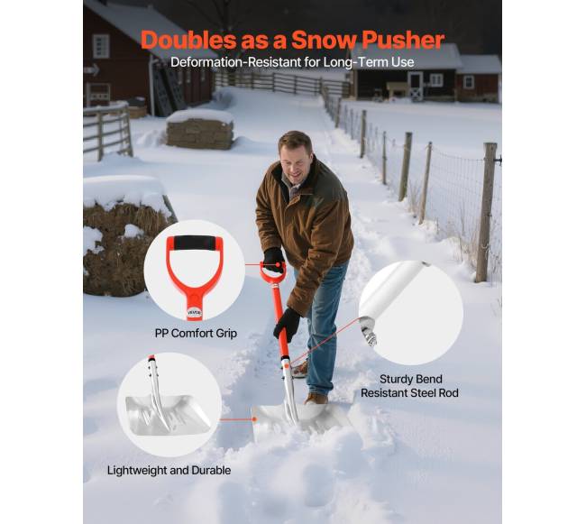 Sniego kastuvas su aliuminiu 35 cm4