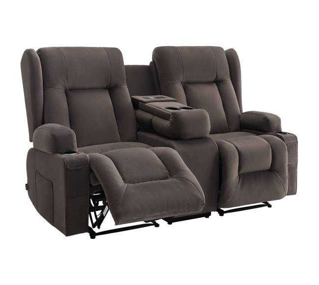 Elektrinis lovos krėslas su masazu ir šildymu8