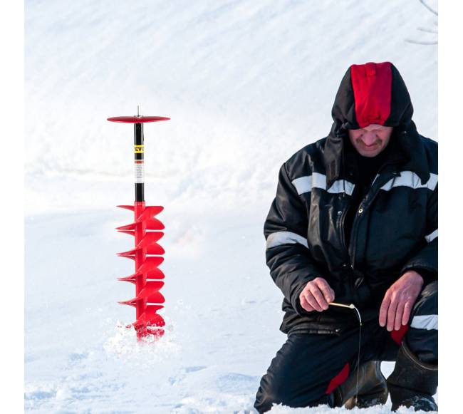 Ledo grąžtas su adapteriu ir apsauga7