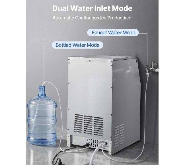 Komercinis ledo gaminimo aparatas, 68kg24h5