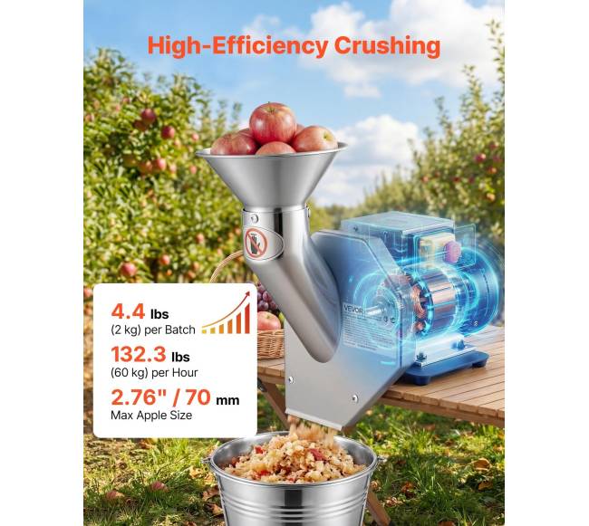 550W vaisių trintuvas obuoliams ir kitiems1