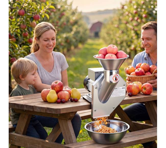 550W vaisių trintuvas obuoliams ir kitiems7