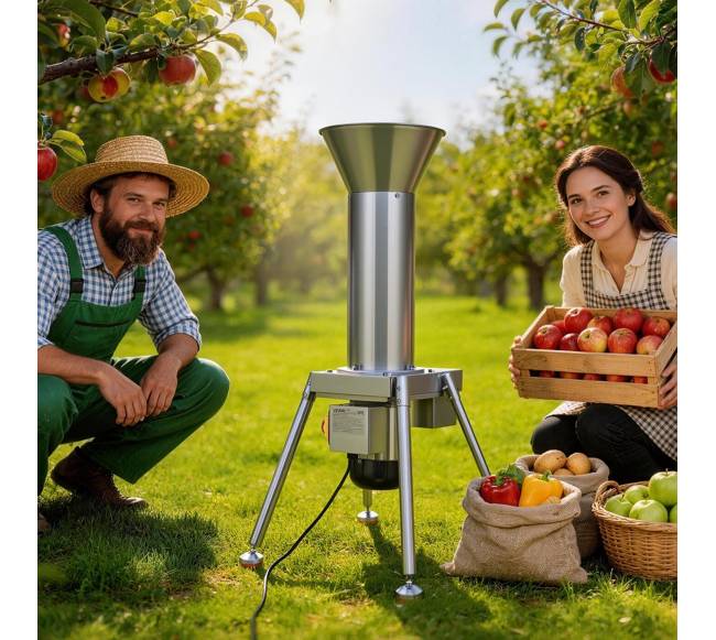 1100W elektrinis vaisių traiškytuvas7