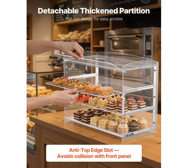 Kepinių vitrininė spintelė, 3 aukštų4