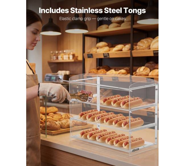 Kepinių vitrininė spintelė, 3 aukštų5