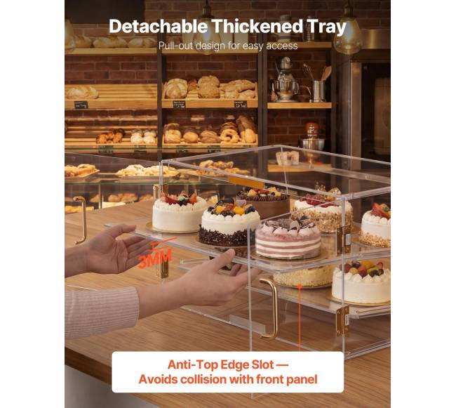 Konditerijos vitrina su dviem aukštais4