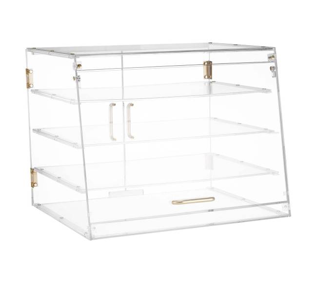 Kepyklos vitrininė dėžė 4 aukštų0