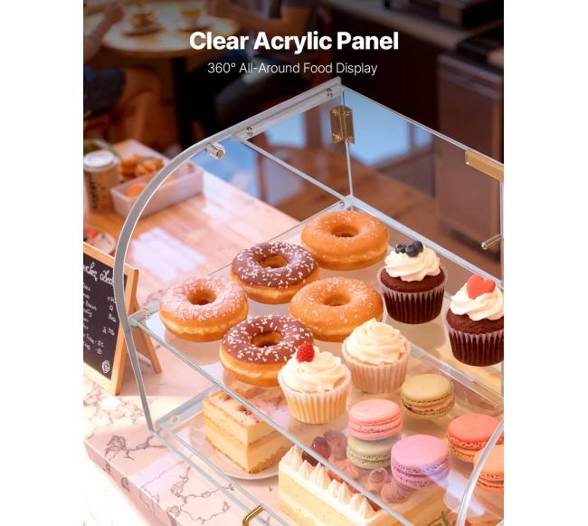 Dviejų aukštų vitrinos dėžė kepiniams2