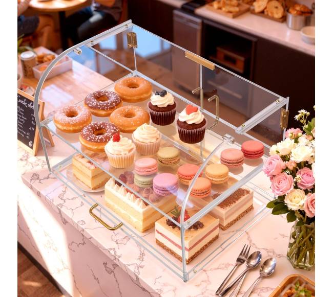 Dviejų aukštų vitrinos dėžė kepiniams7