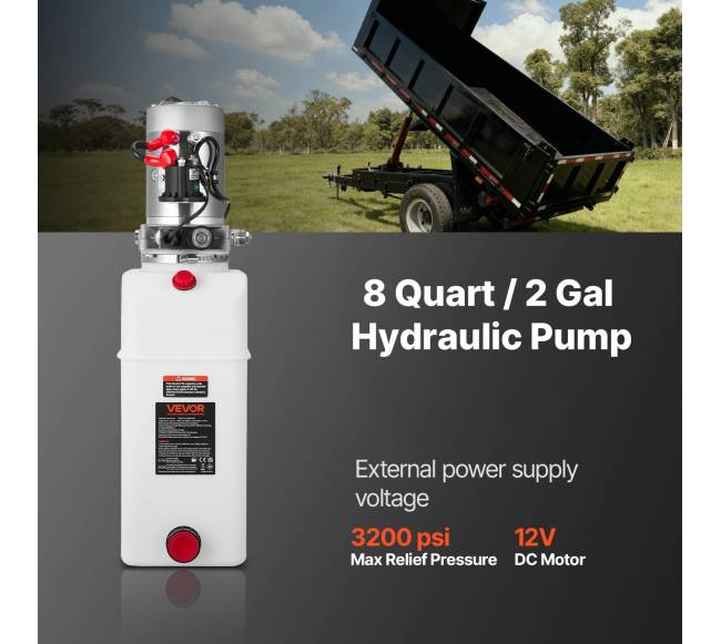 8 l hidraulinis siurblys sunkvežimių kėlimui1