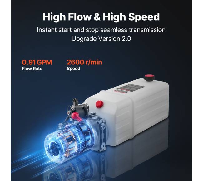 8 l hidraulinis siurblys sunkvežimių kėlimui4