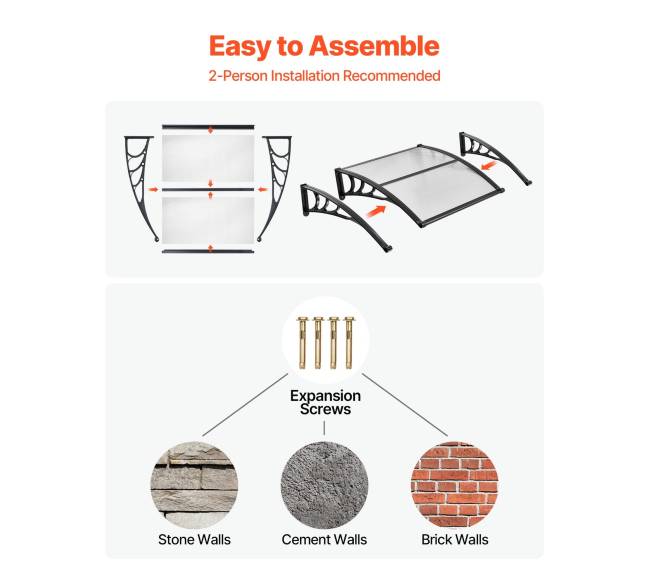 Prieangio durų stogelis 96x102 cm4