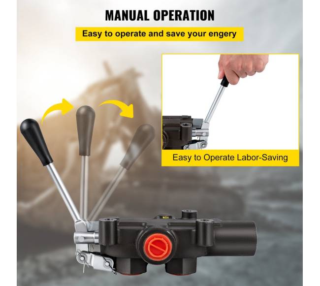 Hidraulinis krypties valdymo vožtuvas, 1 sekcijos3