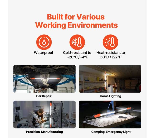 Įkrovimo LED darbo lemputė variklio dangčiui5