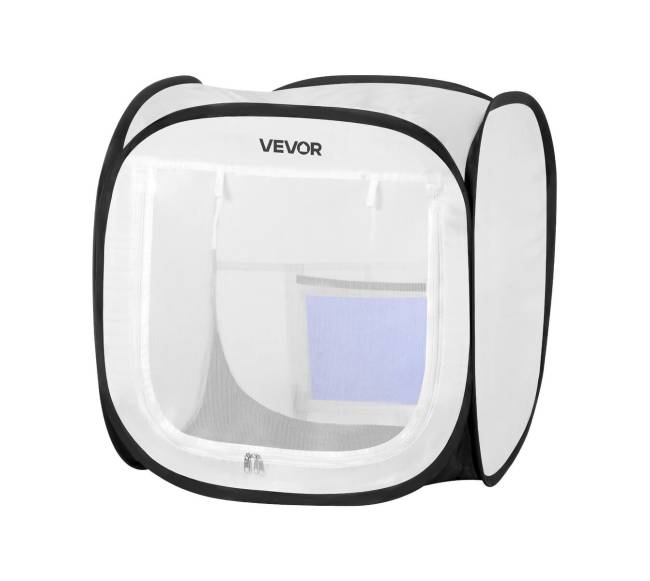 Nešiojama dažymo palapinė su tinkleliu9