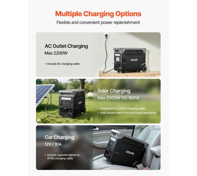 Nešiojama galios stotis su 10 jungčių5