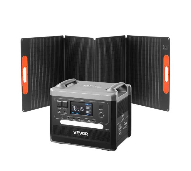 Nešiojama saulės baterija 2400W10