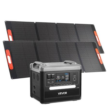 Nešiojama saulės jėgainė 2400W su 2160Wh baterija0