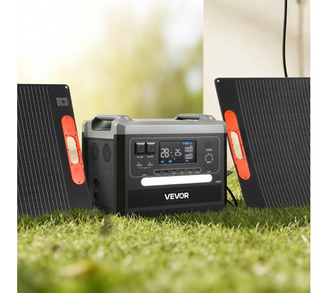 Nešiojama saulės jėgainė 2400W su 2160Wh baterija7