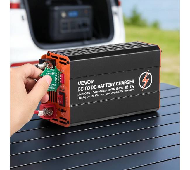 DC į DC akumuliatoriaus įkroviklis 520W 40A7