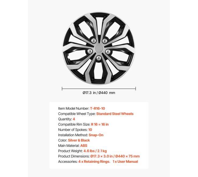 Universalus 16 colių ratų gaubtai6