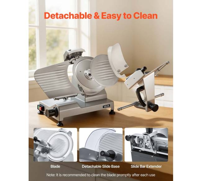 Elektrinis mėsos pjaustyklė 240W 250mm5