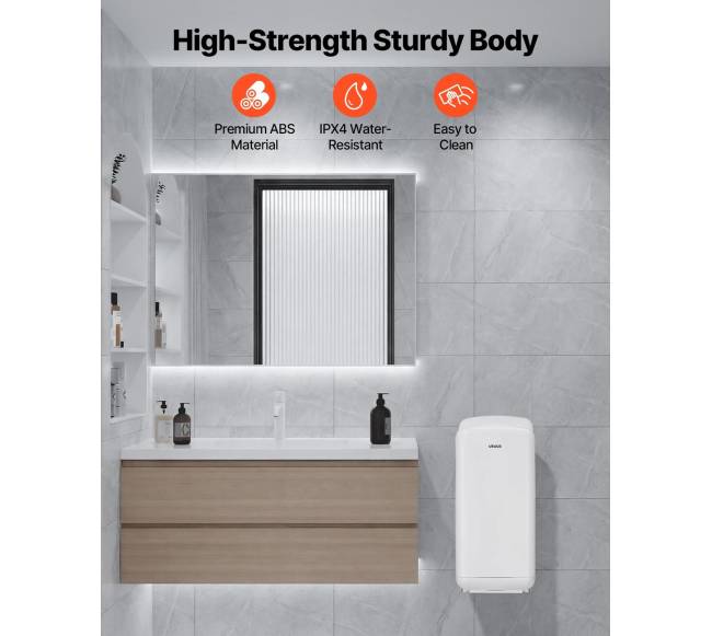 Vertikalus rankų džiovintuvas su HEPA filtru5