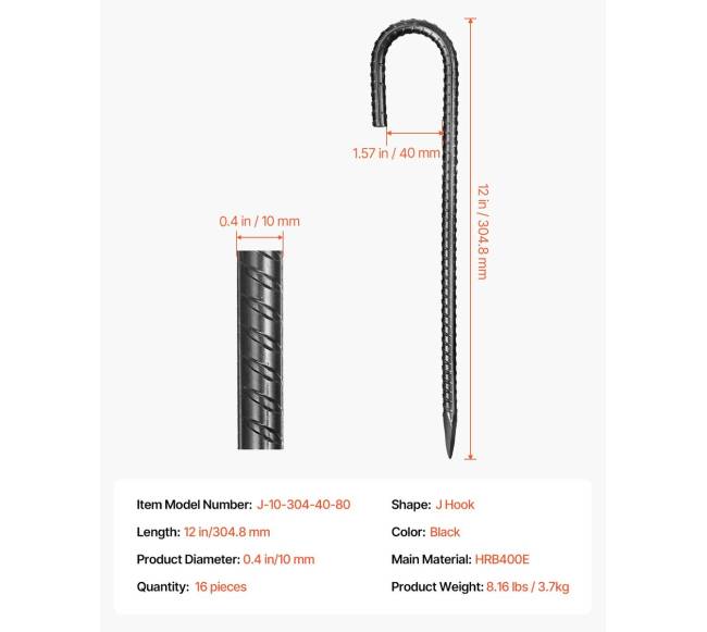 30 cm gelžbetonio kuolai 16 vnt.6