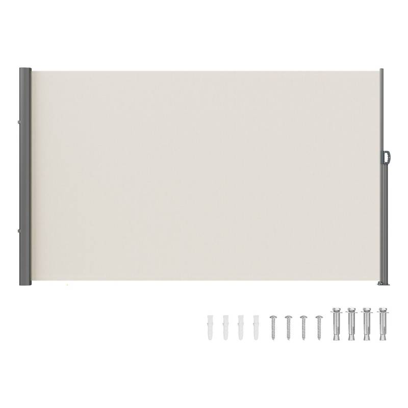 Ištraukiama šoninė markizė, 160x300 cm, smėlinė0