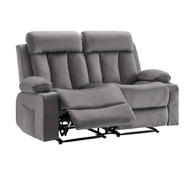 Elektrinė dvivietė sofa su masažu ir USB8