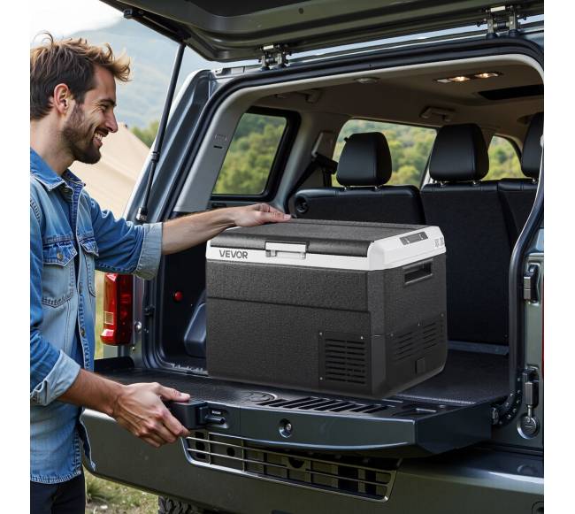 12 voltų automobilinis šaldytuvas, 50L šaldiklis7
