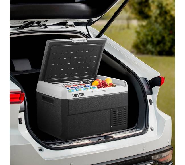 12 voltų automobilinis šaldytuvas, 40L šaldiklis7