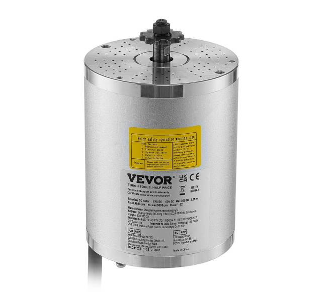 3000W elektrinis variklis dviračiams8